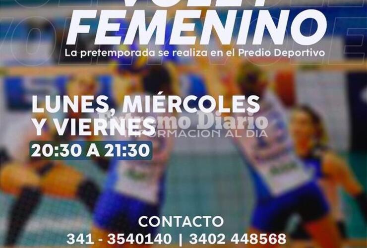 Imagen de Comenzó la pretemporada de voley femenino en Asac