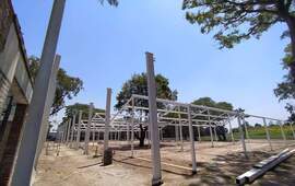 El predio de la ex Casa J&oacute;ven se va transformando.