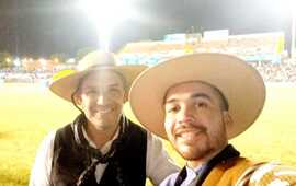 El joven relator se luci&oacute; en el tradicional festival