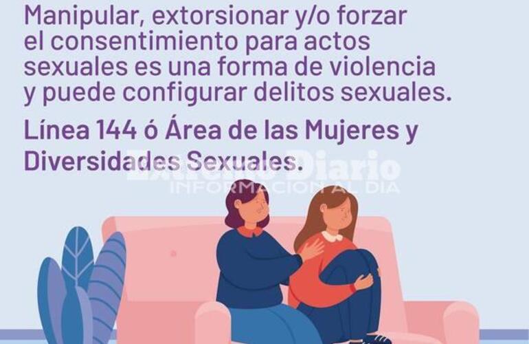 Imagen de La Municipalidad compartió información sobre la violencia sexual