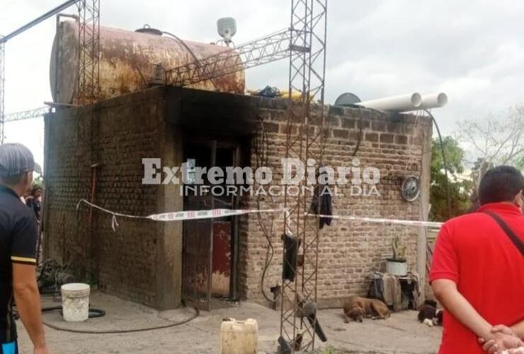 Imagen de Incendio en un lavadero: Una persona fallecida