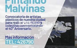 Imagen de "Pintando Malvinas": Convocatoria de artistas pl&aacute;sticos
