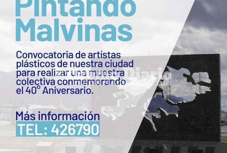 Imagen de "Pintando Malvinas": Convocatoria de artistas plásticos