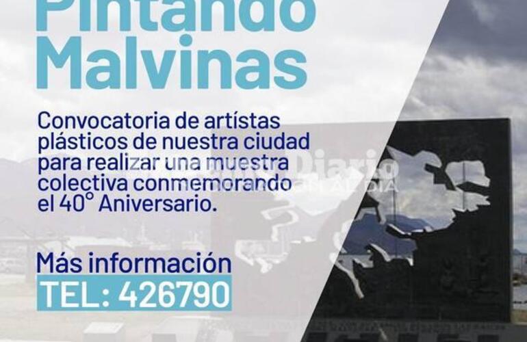 Imagen de "Pintando Malvinas": Convocatoria de artistas plásticos