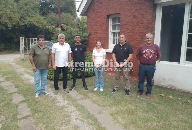 Rodríguez junto a referentes del FR