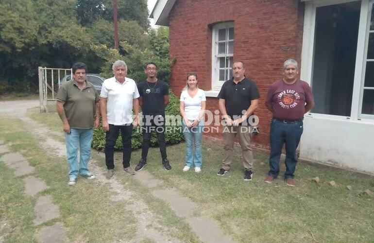 Rodríguez junto a referentes del FR