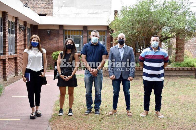 Gherardi recibi&oacute; a un funcionario de Seguridad de Santa Fe