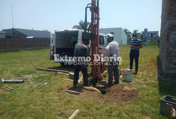 Stangoni presenció el inicio de la obra