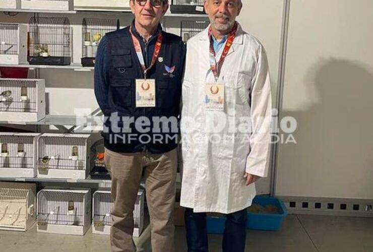 Imagen de Ariel Reboli fue parte del Campeonato Mundial de Ornitología en España