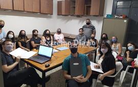 Ayer se reunieron en el Centro Cultural