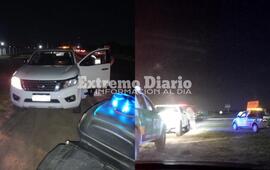 La huida y persecuci&oacute;n sucedieron en la noche de este viernes