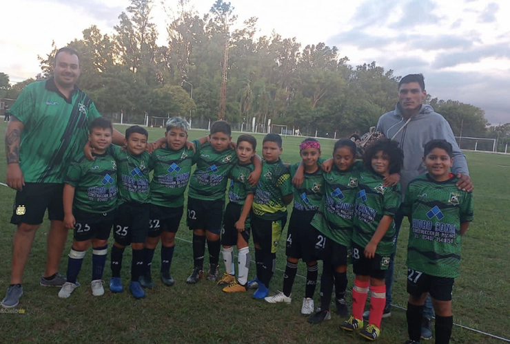 Imagen de Jornada amistosa de fútbol infantil entre Manos Dadas y Club A. Pavón.