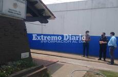 Homero Dom&iacute;nguez visit&oacute; la dependencia policial