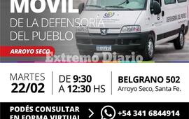 Imagen de La Oficina M&oacute;vil de la Defensor&iacute;a del Pueblo estar&aacute; en Arroyo Seco