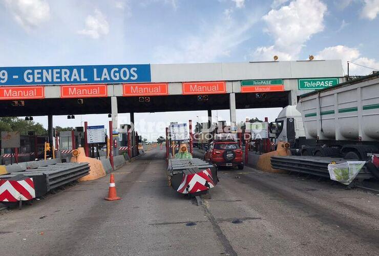 Imagen de Paro de trabajadores del peaje en reclamo de mayor seguridad