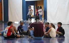 Imagen de El b&aacute;squet infantil de Asac dio sus primeros pasos de la mano de Sebasti&aacute;n Gonzalez de Galdeano