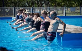 Imagen de Hoy inici&oacute; la Colonia de vacaciones para Adultos Mayores en el Club Libertad.