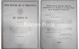 Imagen de El Museo present&oacute; la Gu&iacute;a Oficial de la Provincia de Santa Fe del a&ntilde;o 1933