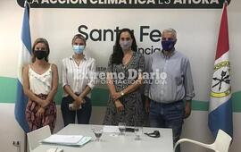 Imagen de El Intendente mantuvo una reuni&oacute;n de trabajo con la Ministra de Ambiente y Cambio Clim&aacute;tico, Erika Gonnet