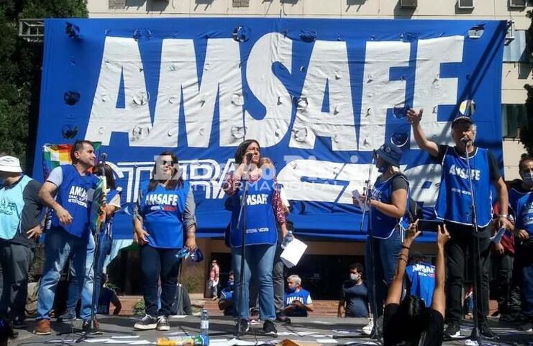 Imagen de Amsafe: Ayer se realizó el primer encuentro paritario del año 2022