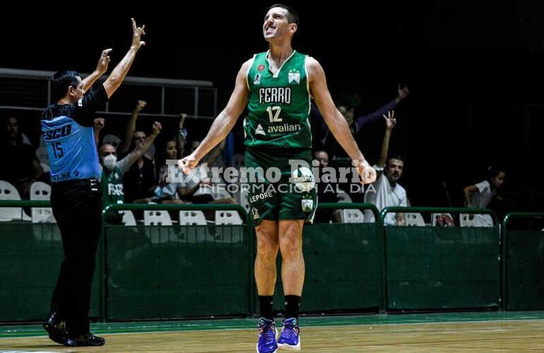 Imagen de "Cartucho" sum&oacute; 19 puntos, 10 rebotes y 6 asistencias para el triunfo de Ferro sobre Argentino