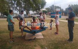 Imagen de Fighiera: Cierre de la colonia de vacaciones social
