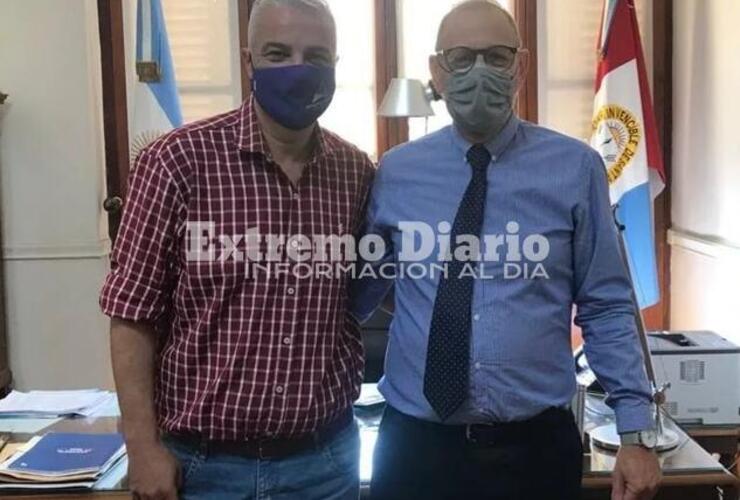 Imagen de El Intendente se reunió con los Ministros Corach, Gonnet, Arena y Capitani para tratar temas de la ciudad