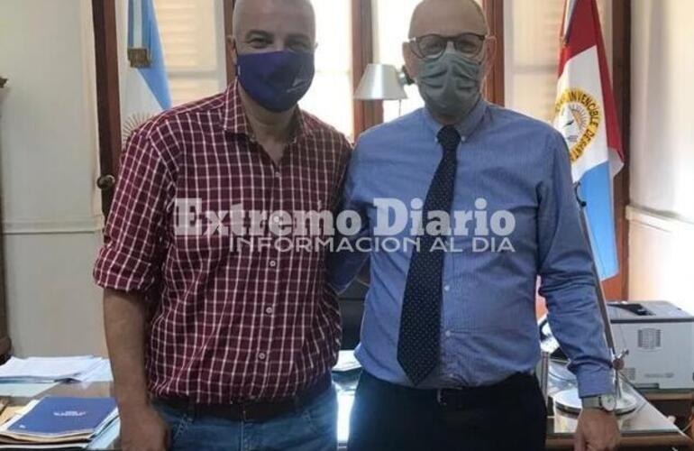 Imagen de El Intendente se reunió con los Ministros Corach, Gonnet, Arena y Capitani para tratar temas de la ciudad