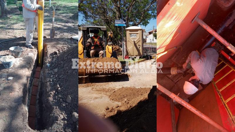 El gasoducto pasa por Arroyo Seco