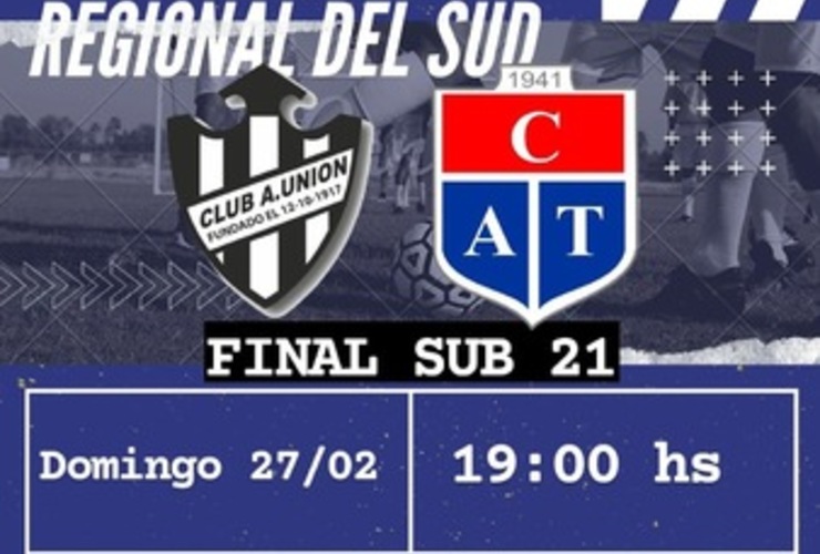 Imagen de Sub-21: La Final de vuelta entre C.A.U. y C.A.T. se jugará el domingo 27/02 a las 19 hs.