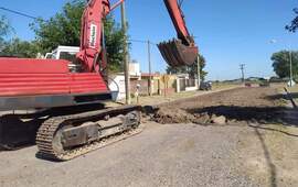 100 metros de una de las calles que quedaban del casco urbano.