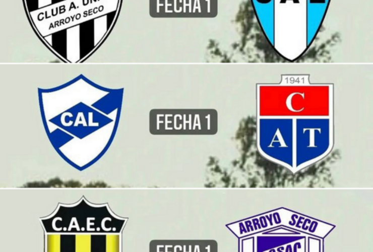 Imagen de Días y horarios confirmados para el inicio de la Liga Regional Del Sud 2022