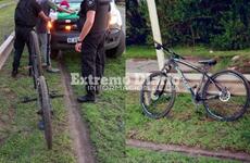 Imagen de Pueblo Esther: dos masculinos detenidos por robar una bicicleta