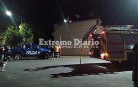 Trabajaron Bomberos Voluntarios, GUM y polic&iacute;a del Comando Radioel&eacute;ctrico