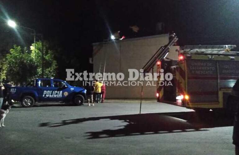 Trabajaron Bomberos Voluntarios, GUM y policía del Comando Radioeléctrico