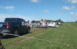 Dos veh&iacute;culos involucrados en el accidente