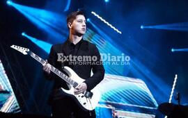 Bruno Abalos, guitarrista de Arroyo Seco