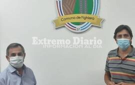 Stangoni recibi&oacute; al Director de la entidad.