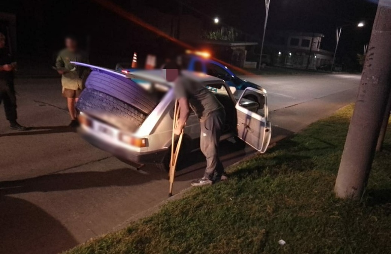 Los sujetos fueron atrapados gracias al trabajo de monitoreo y el personal de Tr&aacute;nsito.