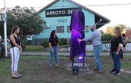 Imagen de Se inaugur&oacute; el Monumento a las Mujeres que Luchan en el marco del Festival de las Mujeres