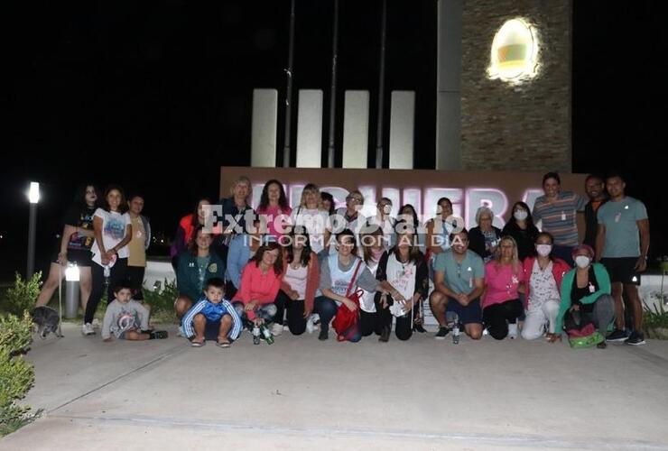 También se inauguró un monumento en honor a la lucha de las mujeres.