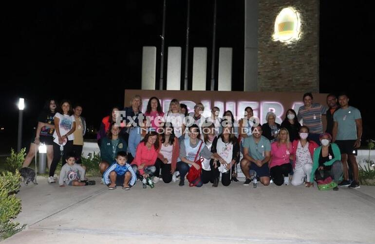 También se inauguró un monumento en honor a la lucha de las mujeres.