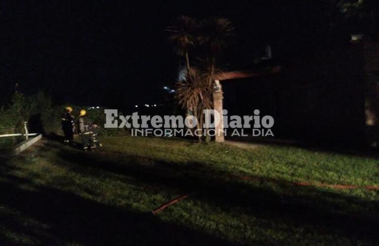 Imagen de Principio de incendio en una vivienda