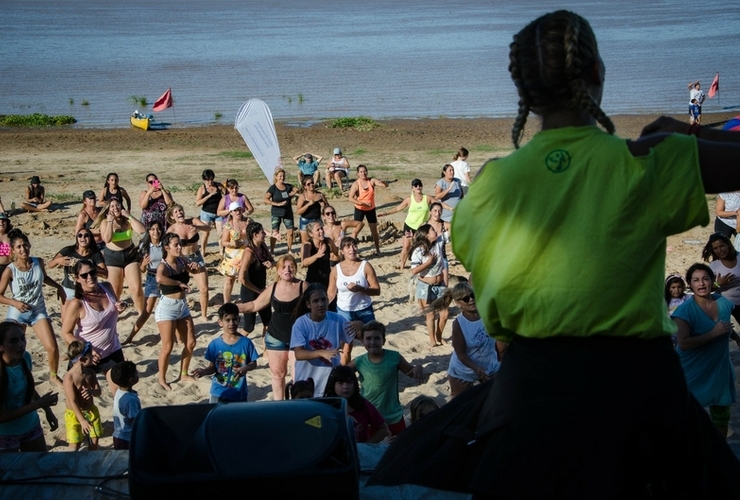 Última jornada de actividades en el balneario.