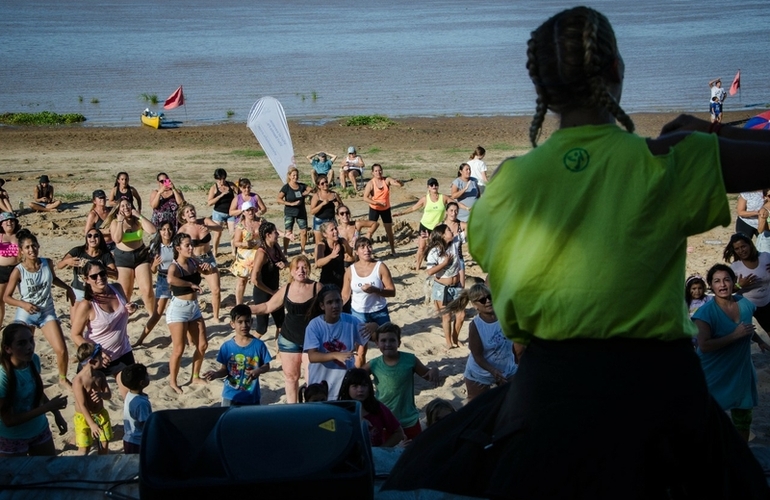 Última jornada de actividades en el balneario.