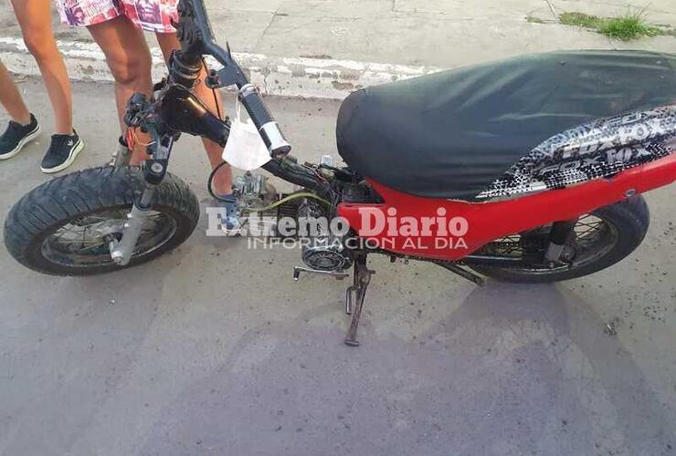 Imagen de Secuestran moto en Libertad al 300