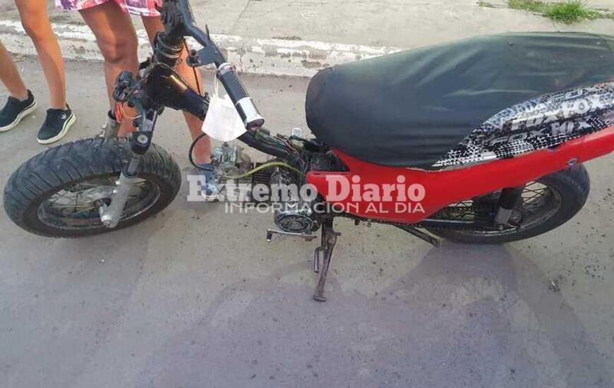 Imagen de Secuestran moto en Libertad al 300