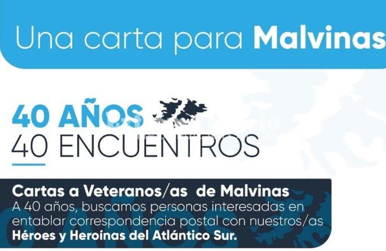 Se enviar&aacute;n cartas escrita a pu&ntilde;o y letra a veteranos de todo el pa&iacute;s.