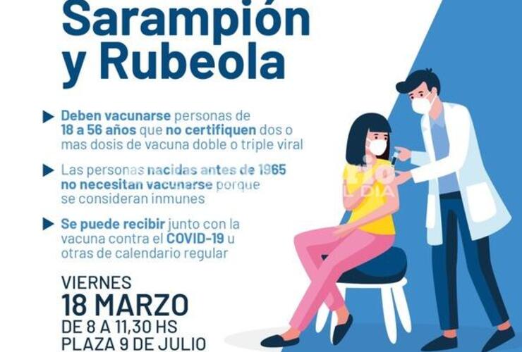 Imagen de Aplicarán la vacuna doble viral: Sarampión y Rubeola