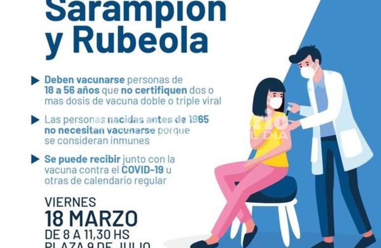 Imagen de Aplicarán la vacuna doble viral: Sarampión y Rubeola